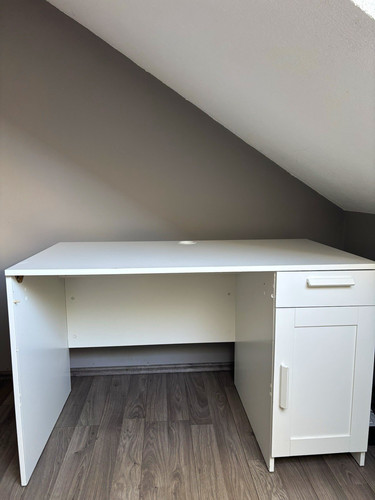 Ikea schreibtisch weiß 120cm - weiß,