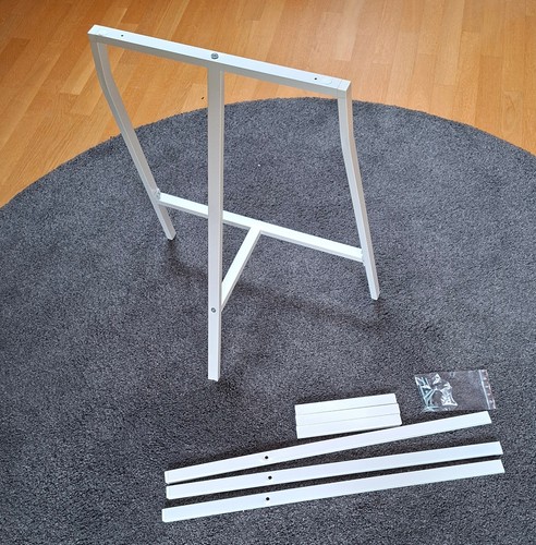 Ikea tischbock lerberg - tischbock, weiß