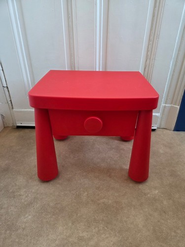 Ikea mammut nachttisch rot - mammut,