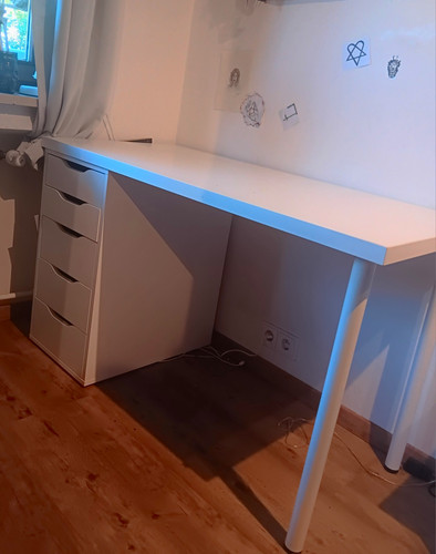 Ikea alex linnmon - ikea, schreibtisch