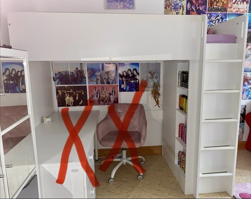 Kinder hochbett ikea smastad - hochbett,