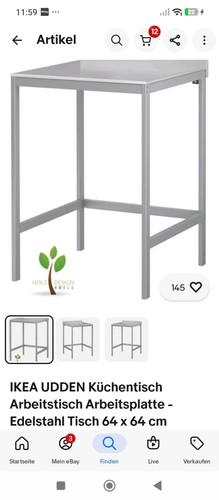 Ikea udden küche arbeitstisch - udden,